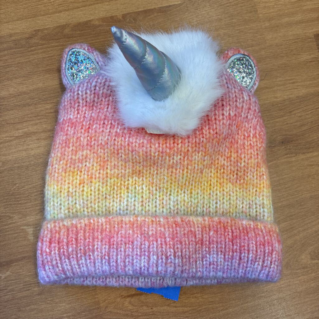 NWT Children's Place Unicorn Knit Hat - 4/7