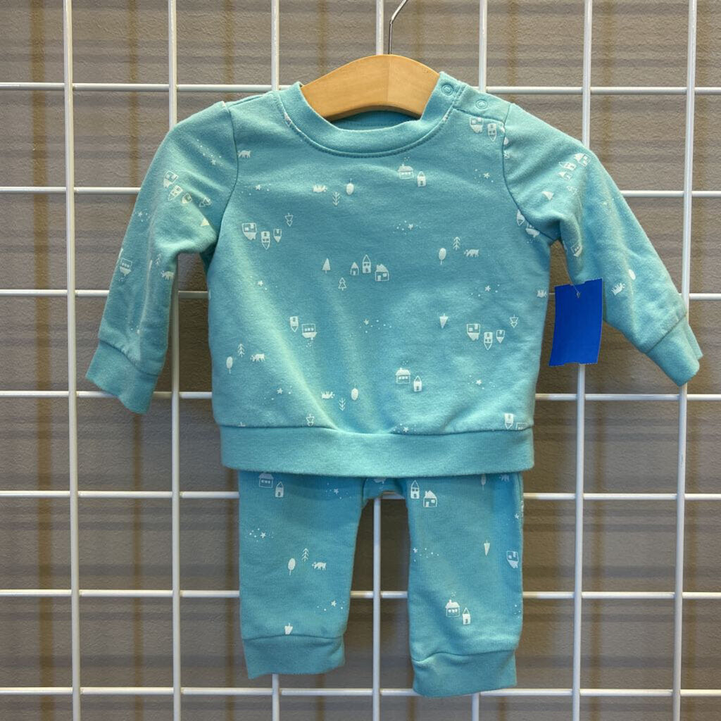 Cat & Jack House Two Pc Set - 3/6m