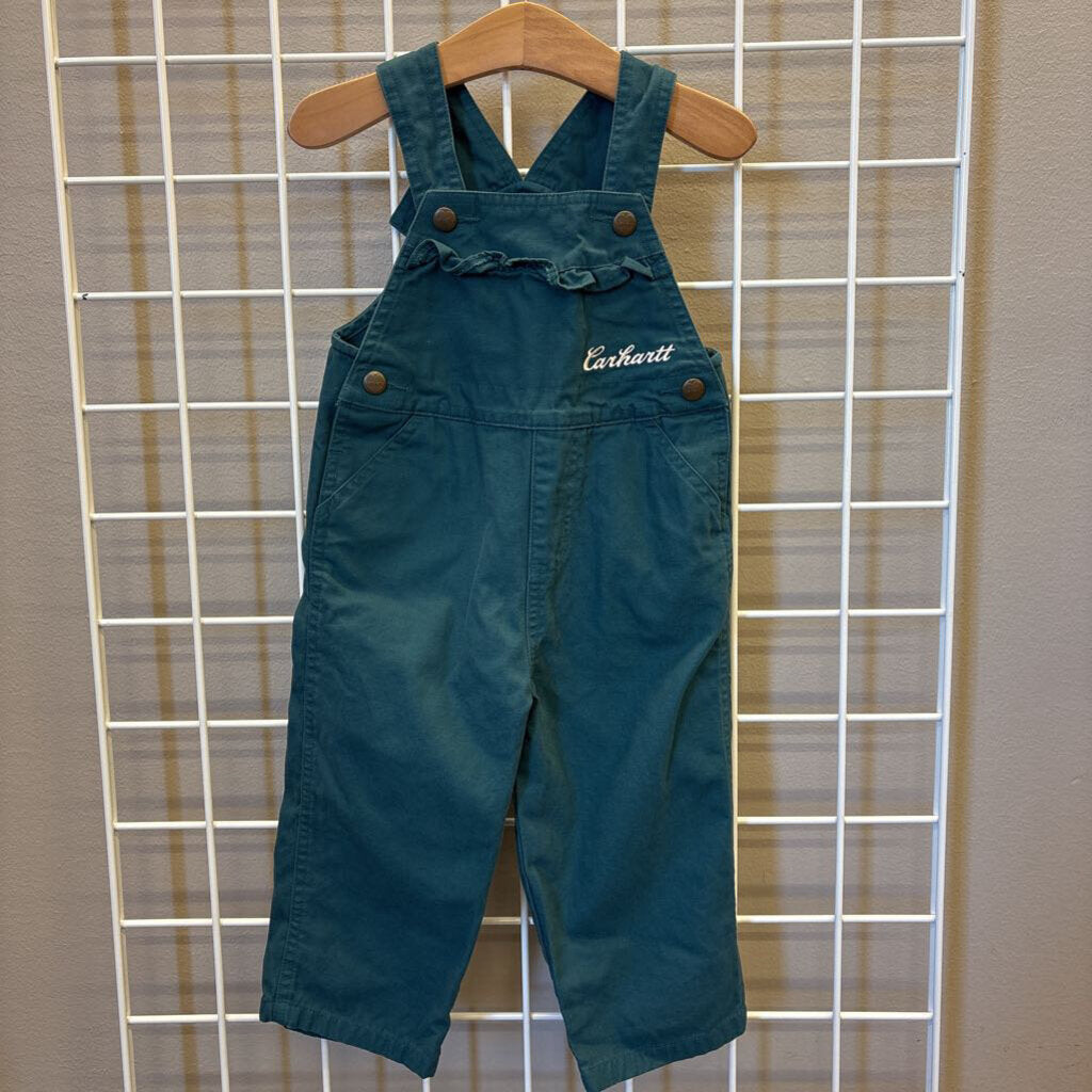 Carhartt Ruffle Overalls - 2T
