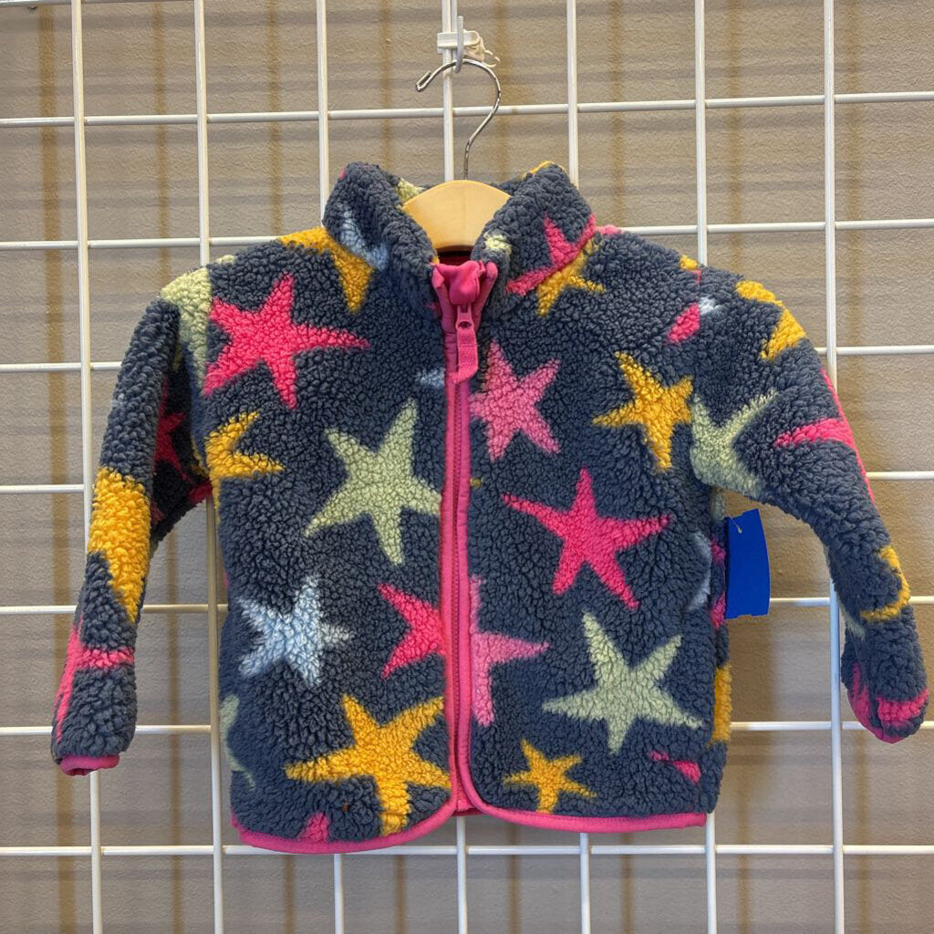 Jumping Beans Star Fleece Jacket - 18m