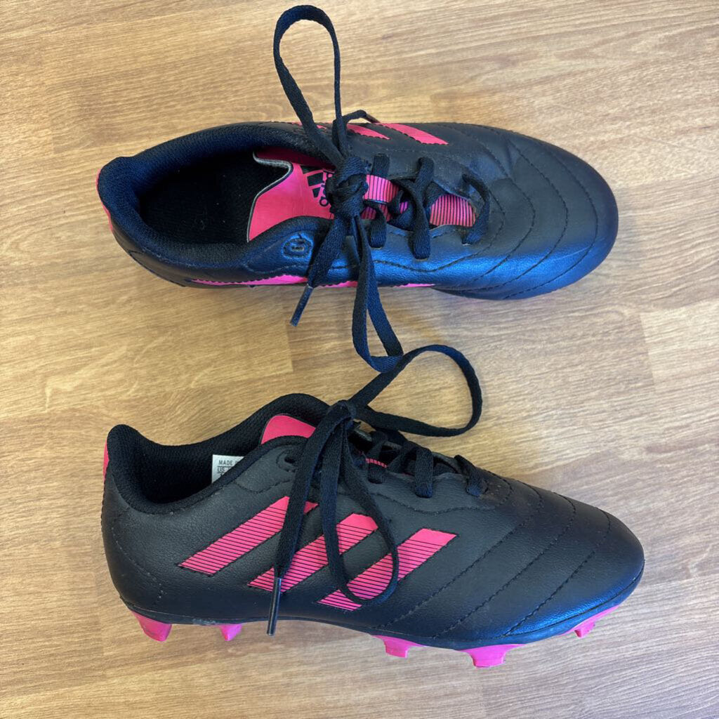Adidas Black/Pink Cleats - 1