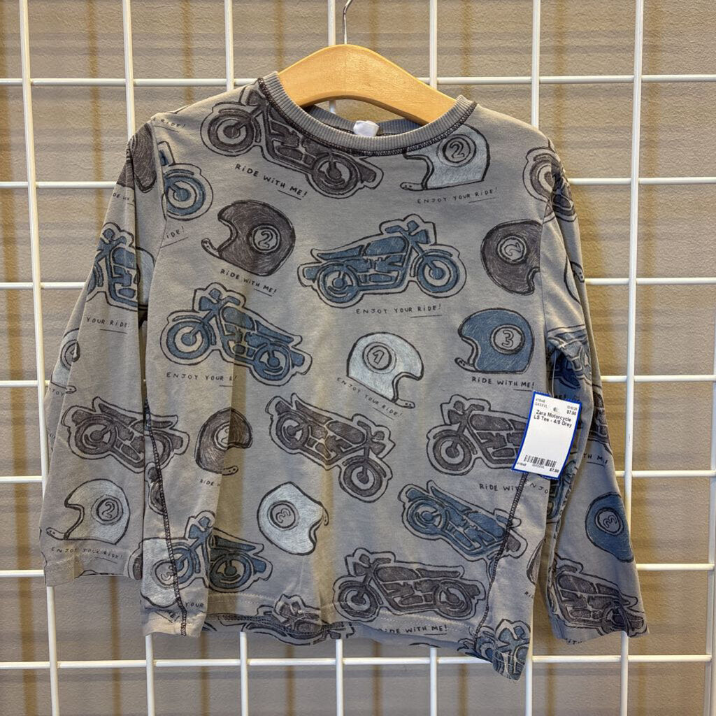 Zara Motorcycle LS Tee - 4/5