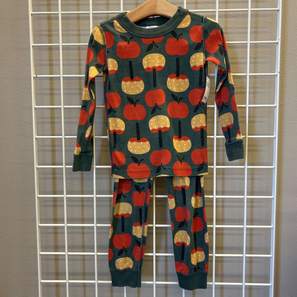 Hanna Andersson Apple Pjs (wash wear) - 4T