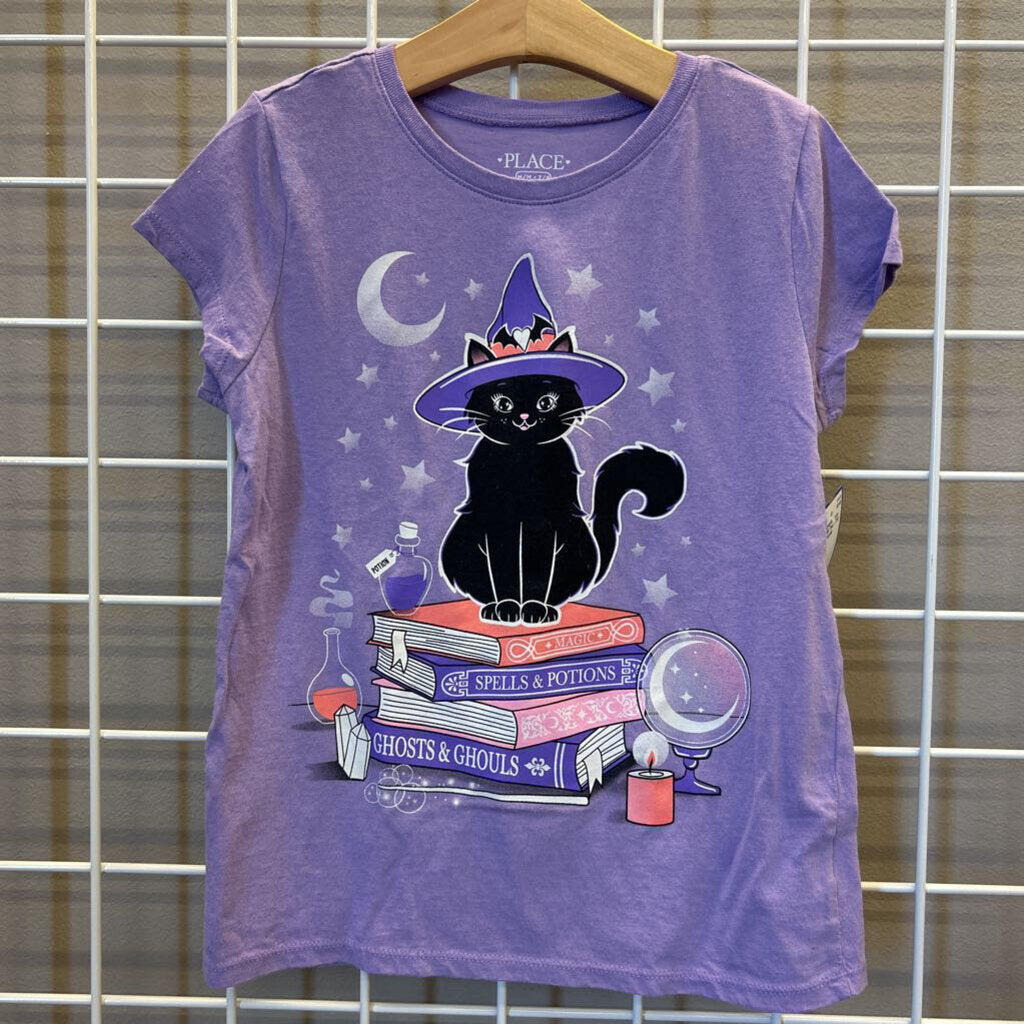 Children's Place Cat SS Tee - 7/8