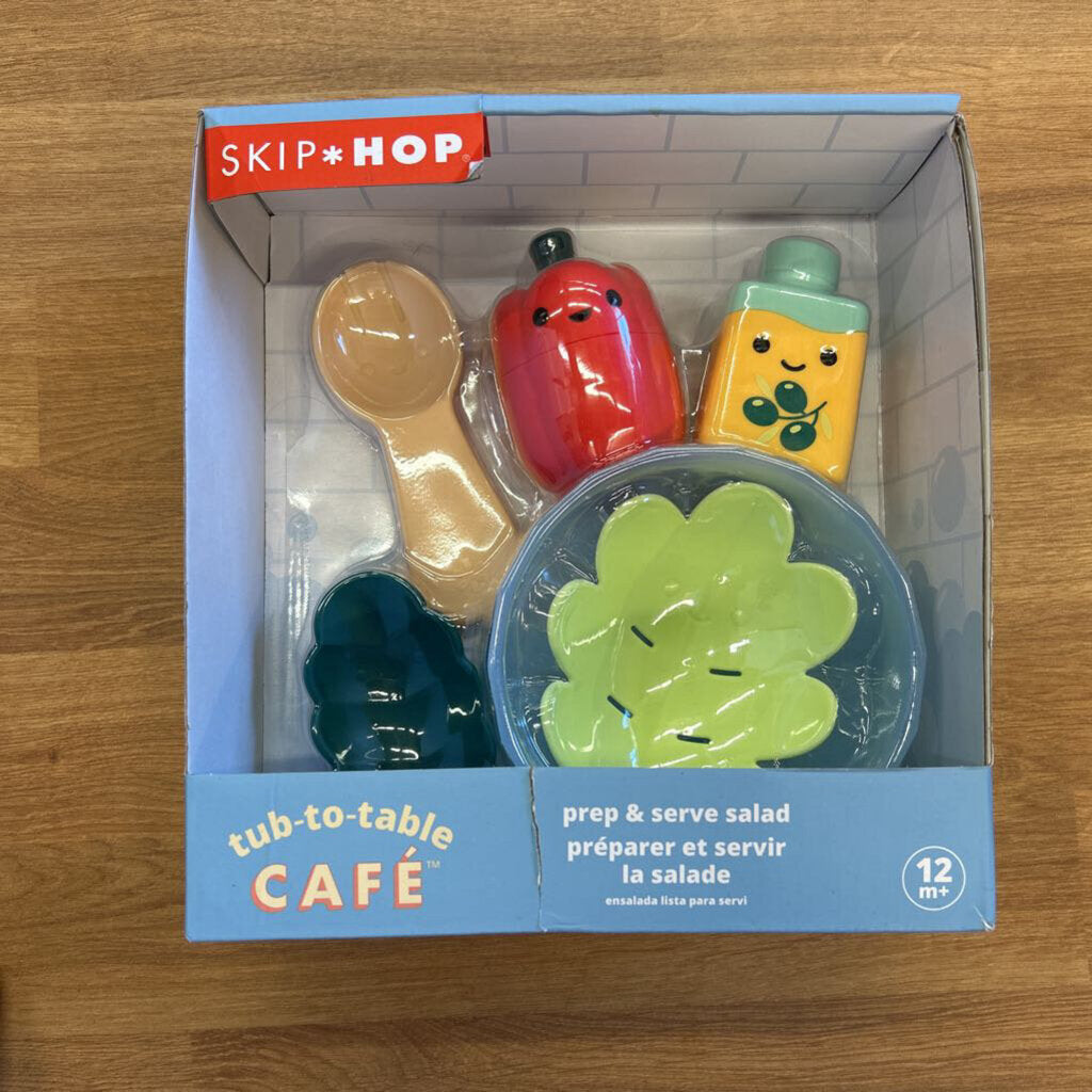 NEW Skip Hop Prep & Serve Salad Bath Toys