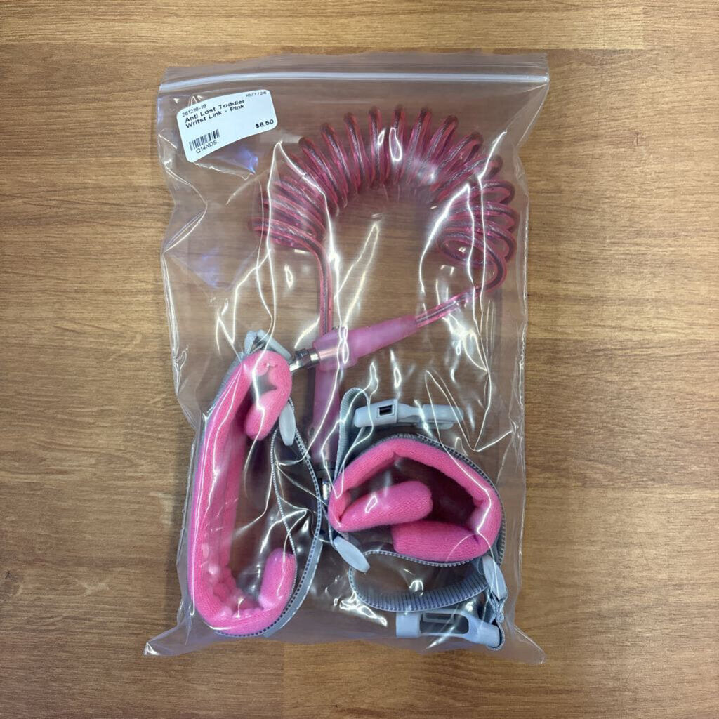 Anti Lost Toddler Writst Link - Pink