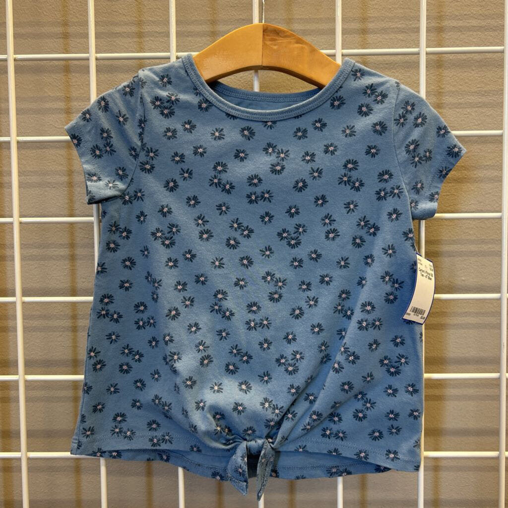 Carter's Floral SS Tee - 4T