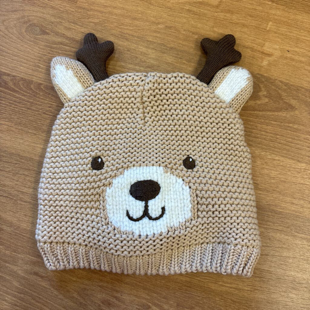 Carter's Deer Knit Beanie - 3/6m