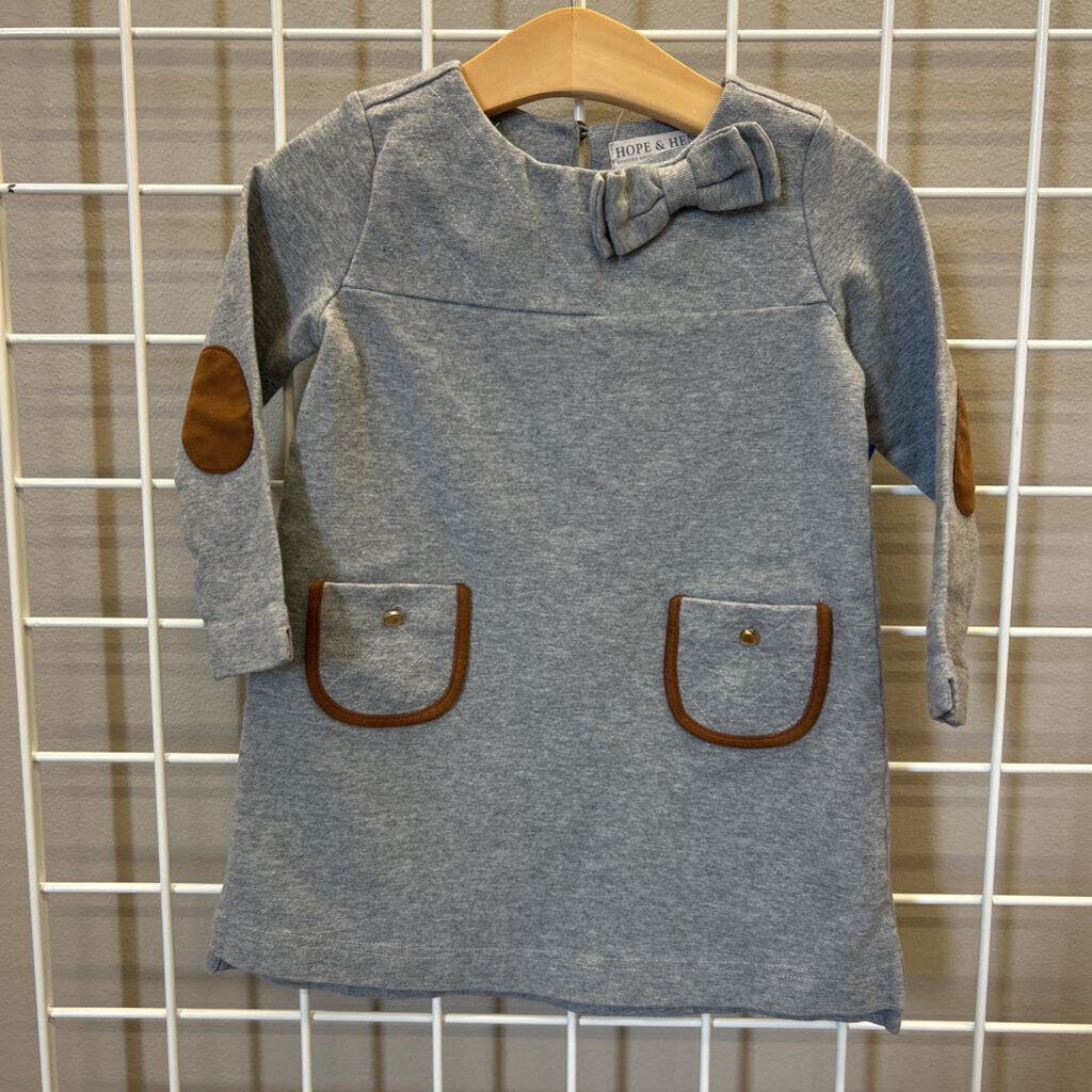 Hope & Henry Bow LS Dress - 3