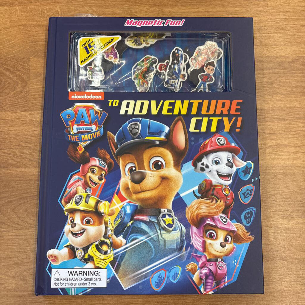 Paw Patrol To Adventure City! Magnetic Fun!