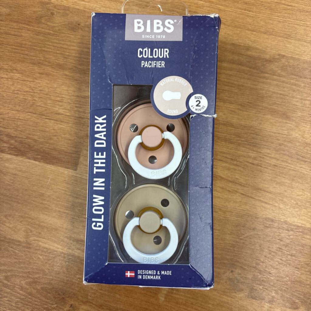 NEW Bibs Pacifier Set - Size 2