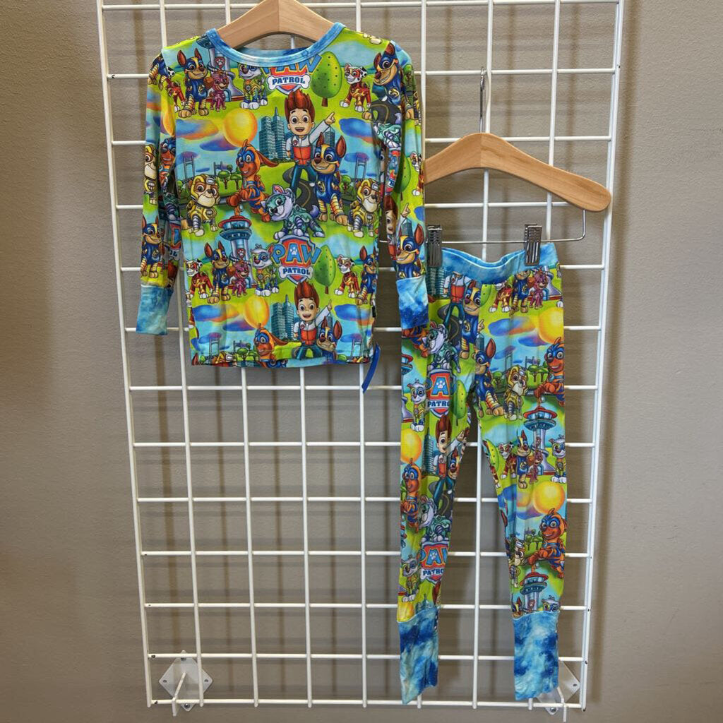 Sugar Swan Bamboo Paw Patrol Pjs - 3T