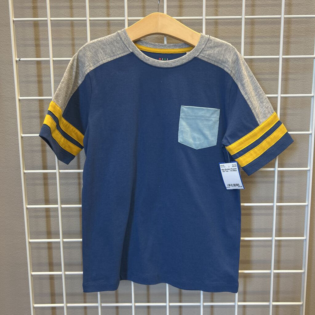 Mini Boden Pocket SS Tee - 7/8