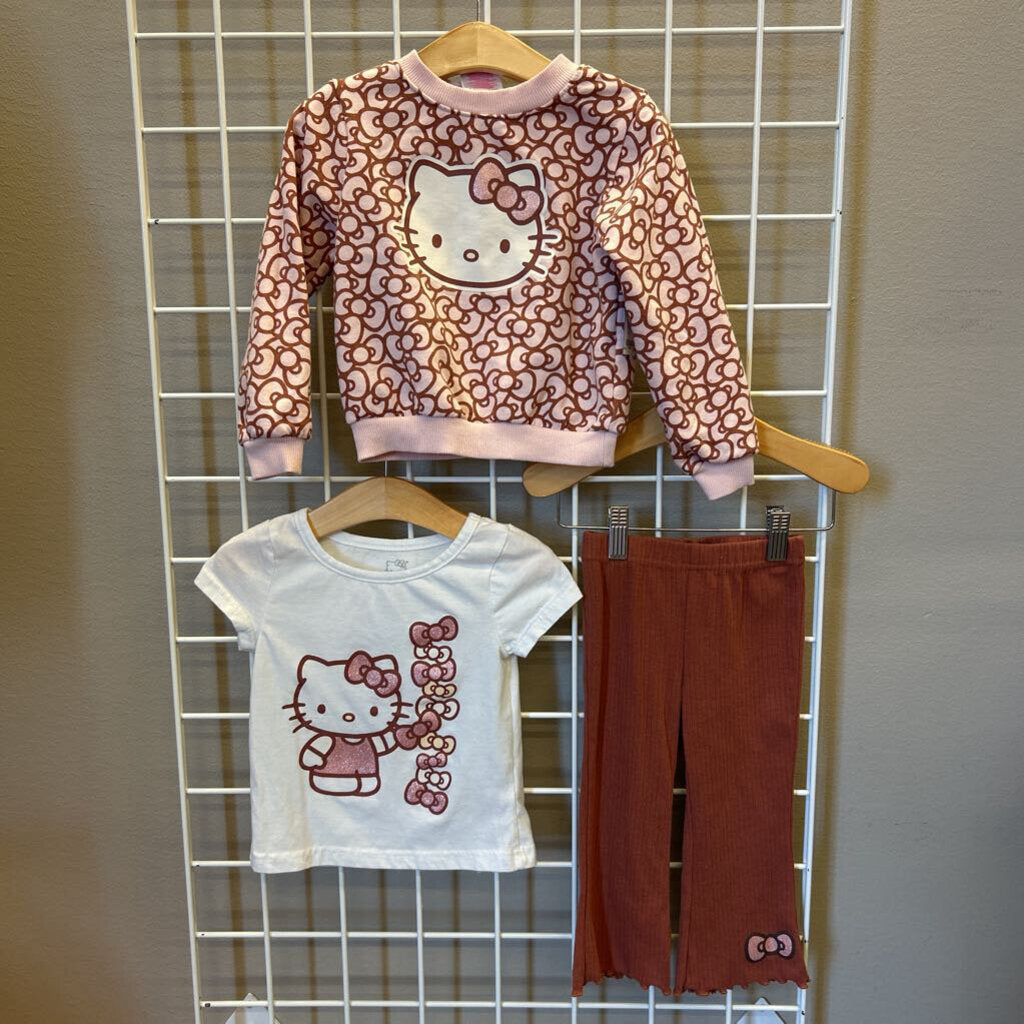 Hello Kitty Three Pc Set - 3T