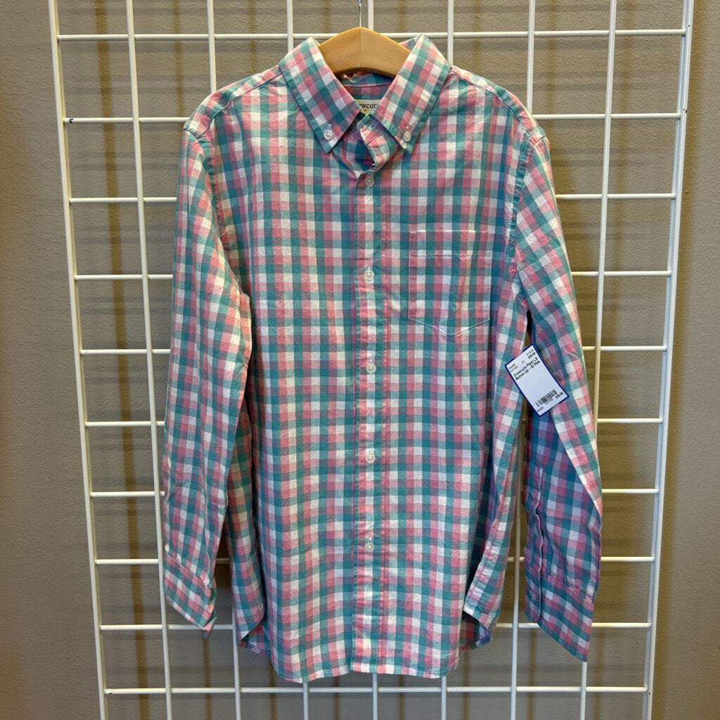 Crewcuts Plaid LS Button Up - 10