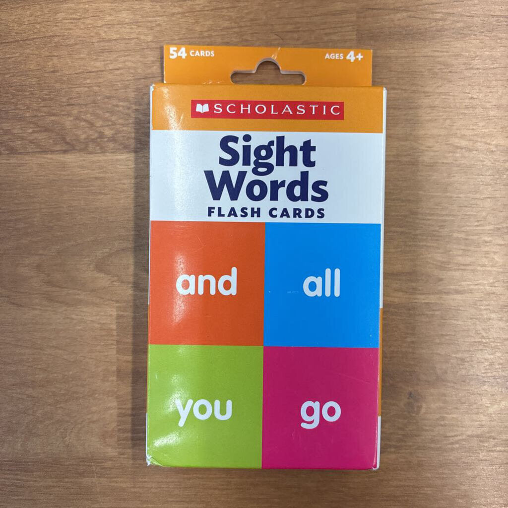 Scholastic Sight Words