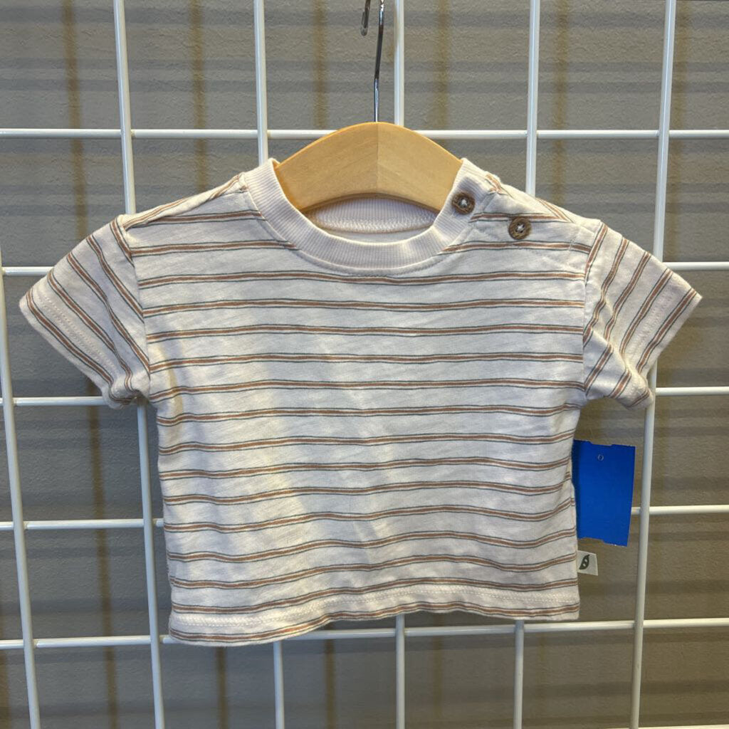 Easy Peasy Stripe SS Tee - 3m