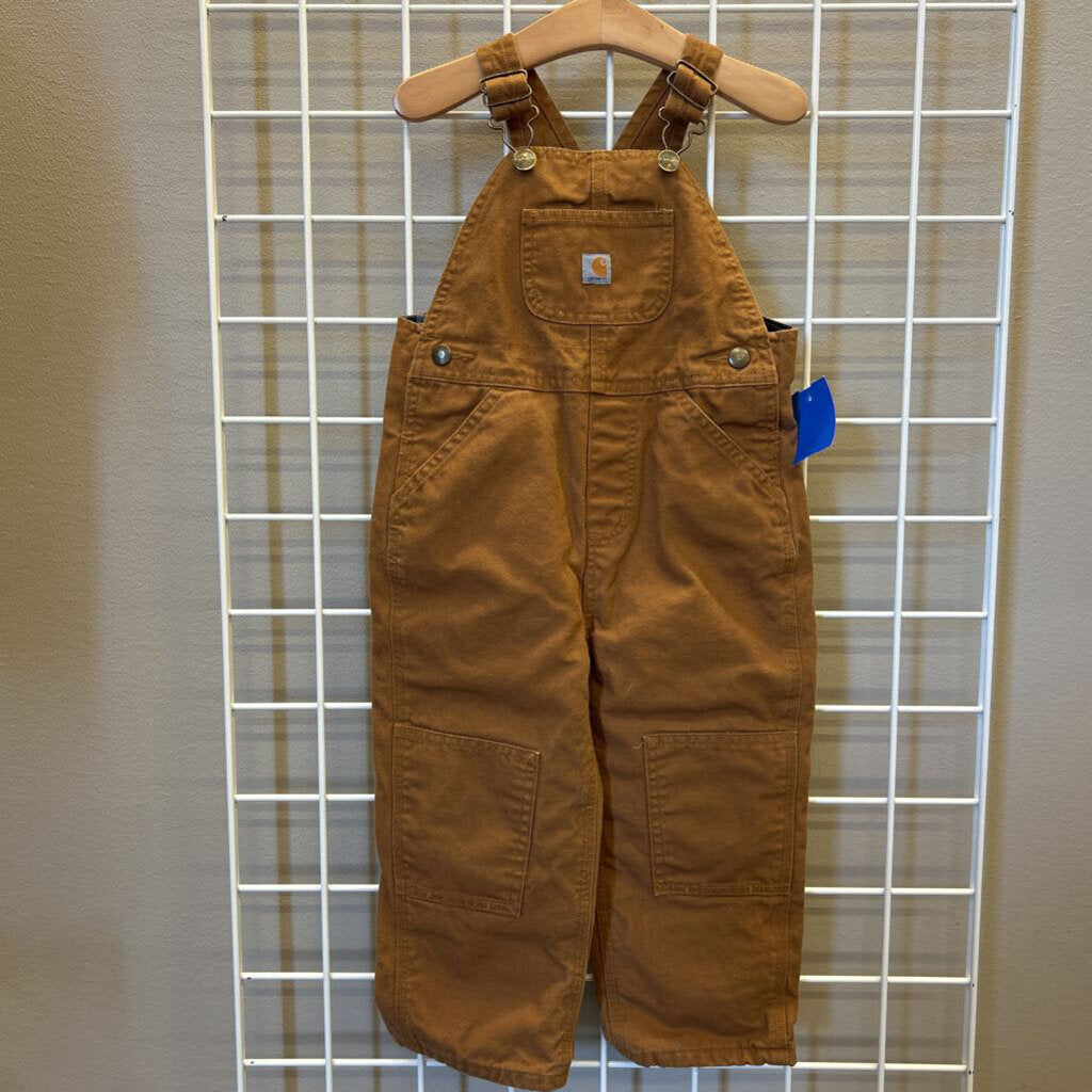 Carhartt Work Lined Overalls - 3T