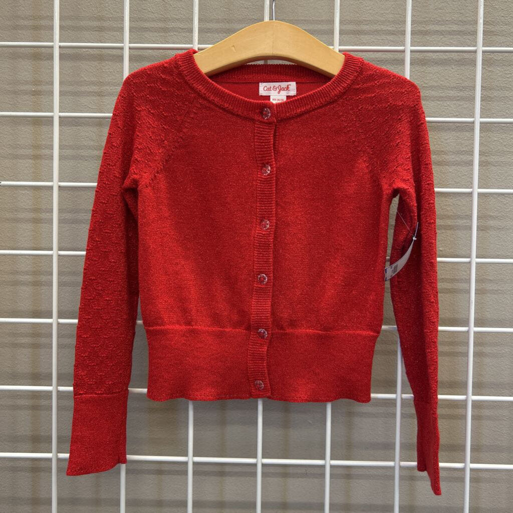 Cat & Jack Sparkle Cardigan - 4/5