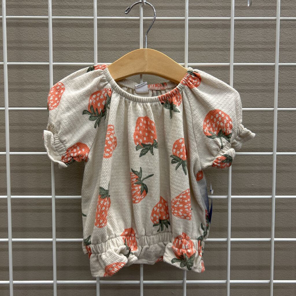 Baby Gap Strawberry SS Top - 3