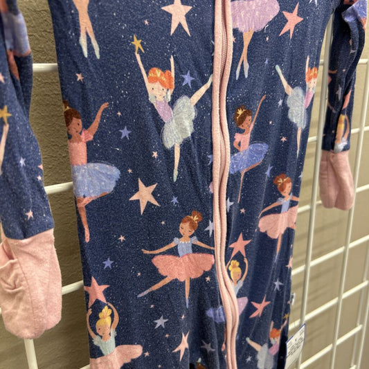 Little Sleepies Bamboo Fairy Zip Sleeper (wash wear) - 12/18m