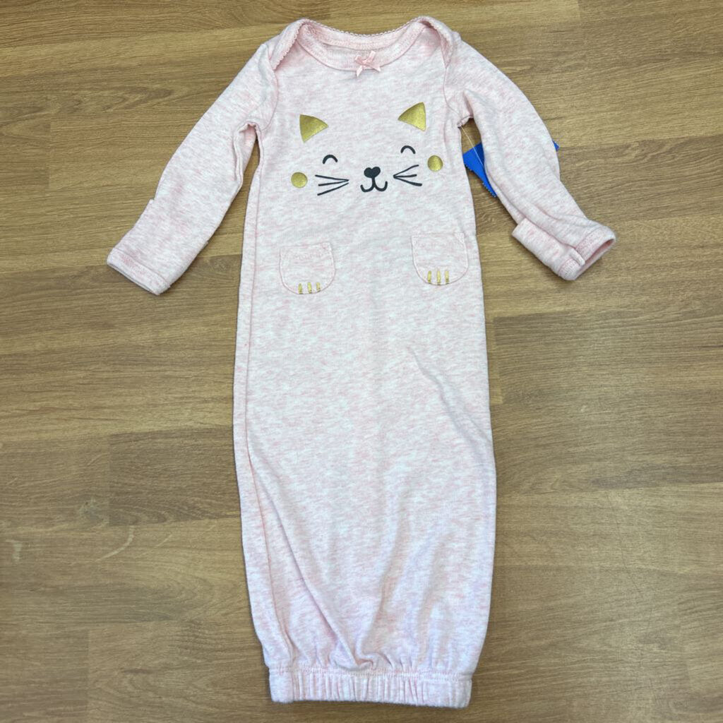 Carter's Cat Sleeping Gown - PM