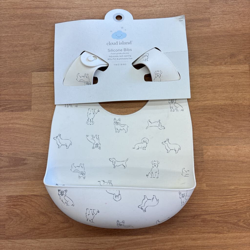 NEW Cloud Island Silicone Bib