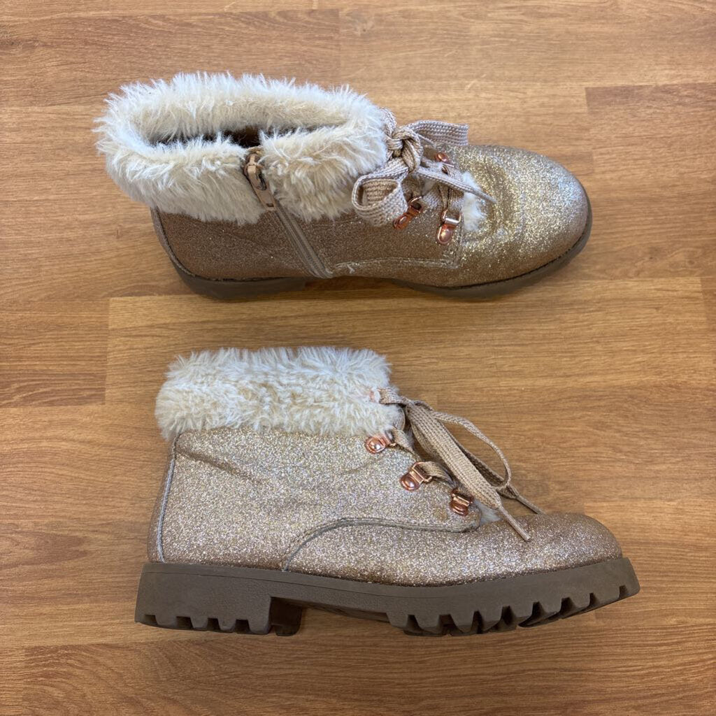 Harper Canyon Gold Sparkle Boots - 2