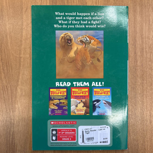 Early Reader - Lion vs. Tiger