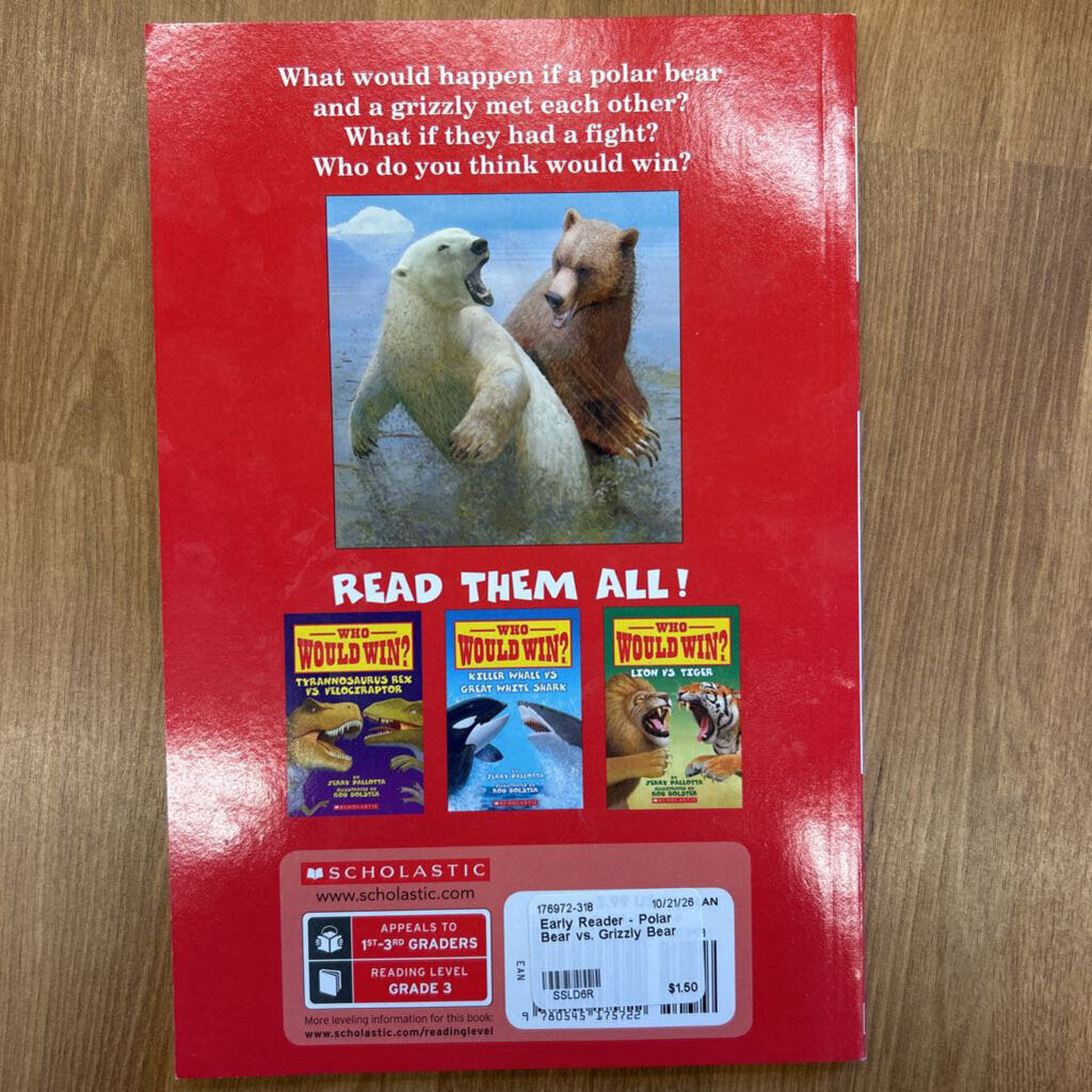 Early Reader - Polar Bear vs. Grizzly Bear