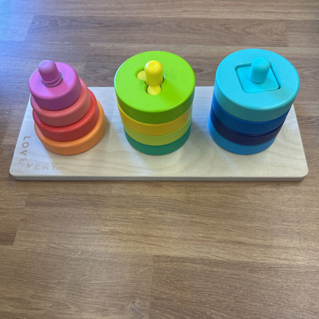Lovevery Twist & Pivot Pattern Puzzle
