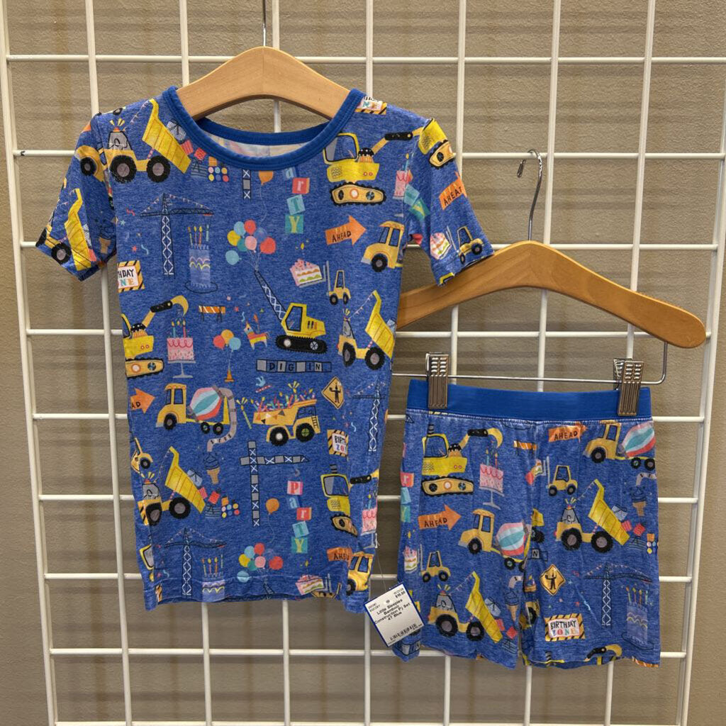 Little Sleepies Bamboo Construction Pj Set - 4T
