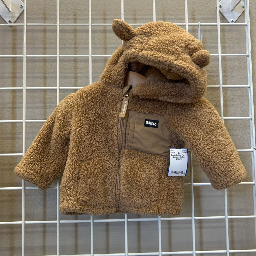 Eddie Bauer Fuzzy Jacket - 6/12m