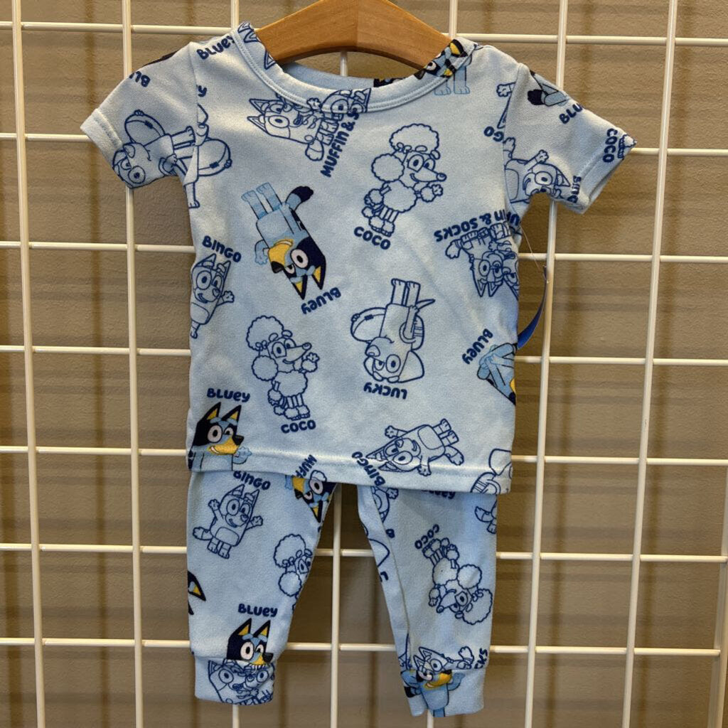 Bluey Pjs (small mark on top of pants) - 2T