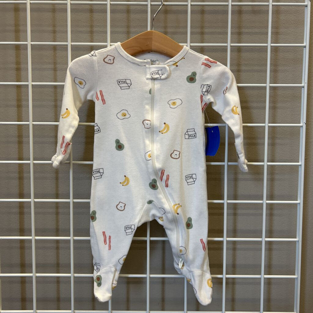 Carter's Breakfast Zip Sleeper - 3m