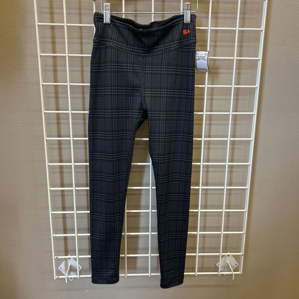Free Assembly Plaid Active Leggings - 7/8