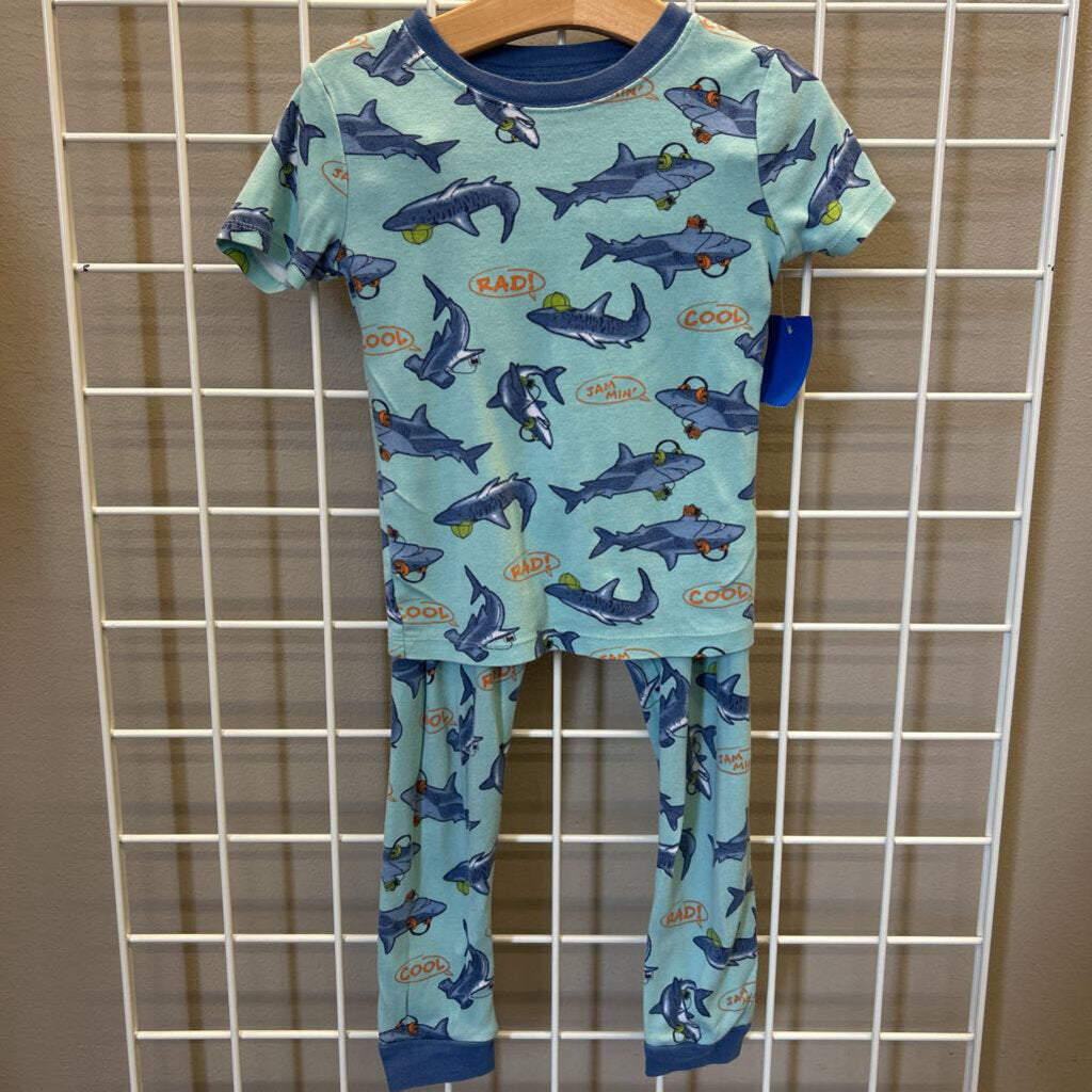Member's Mark Shark Pjs - 5T