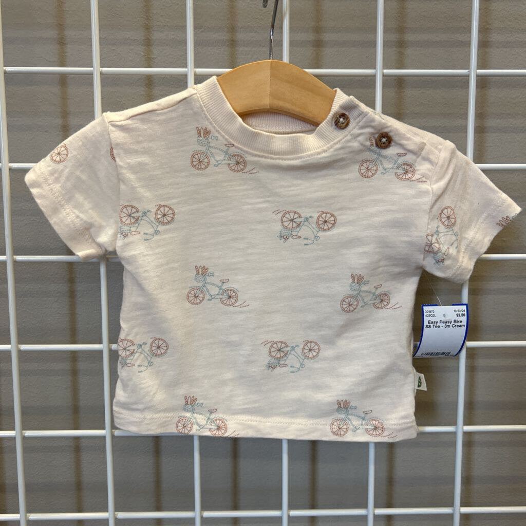 Easy Peasy Bike SS Tee - 3m