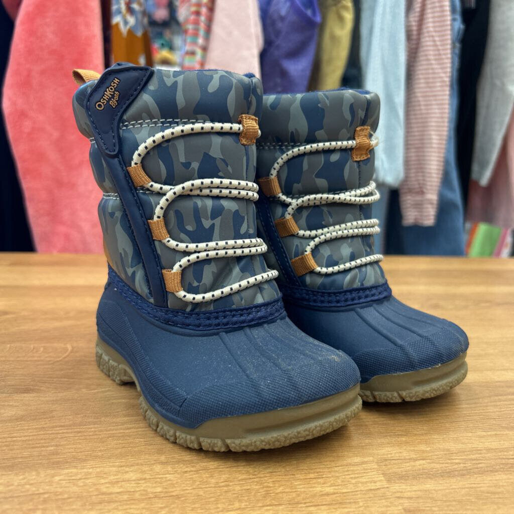 Osh Kosh Blue Snow Boots - 4