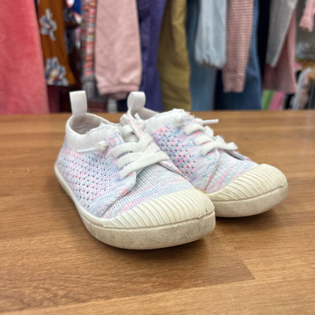 Cat & Jack Purple Mesh Sneakers - 7