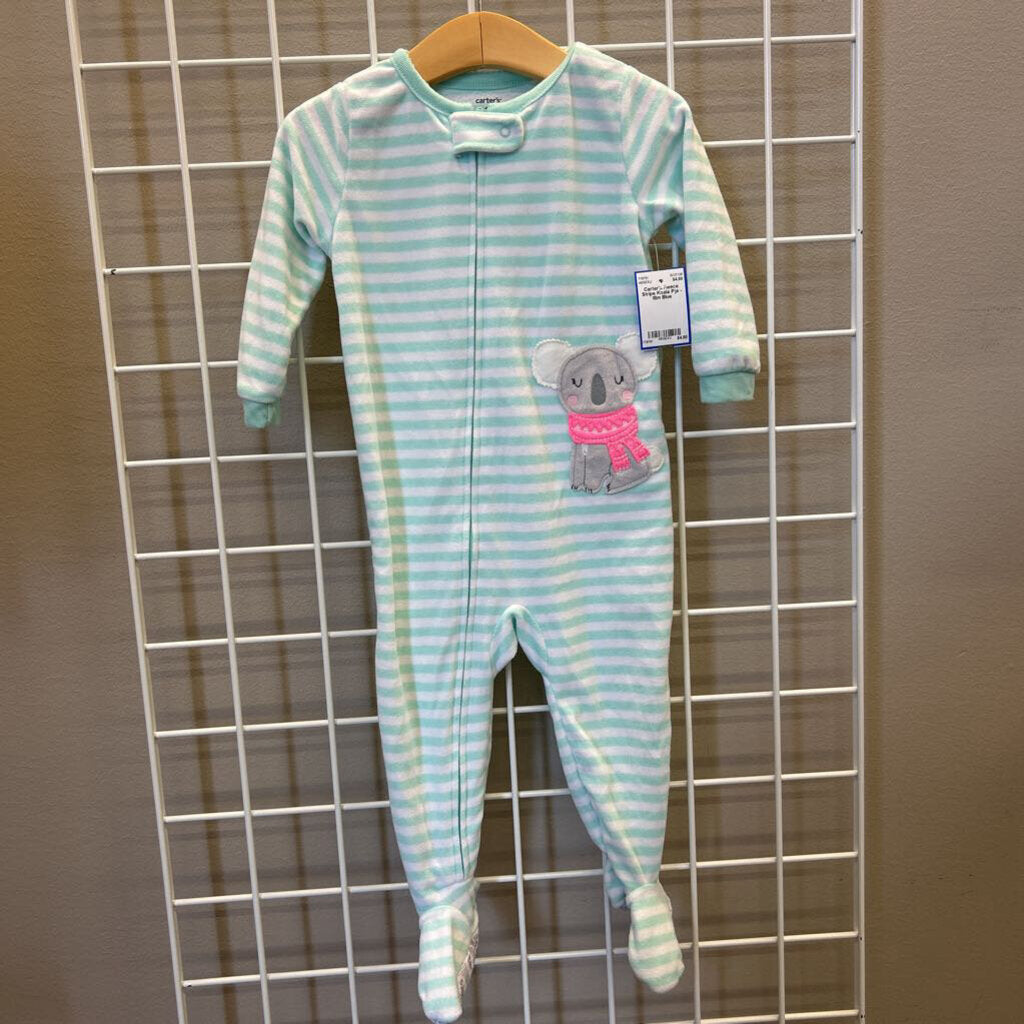 Carter's Fleece Stripe Koala Pjs - 18m