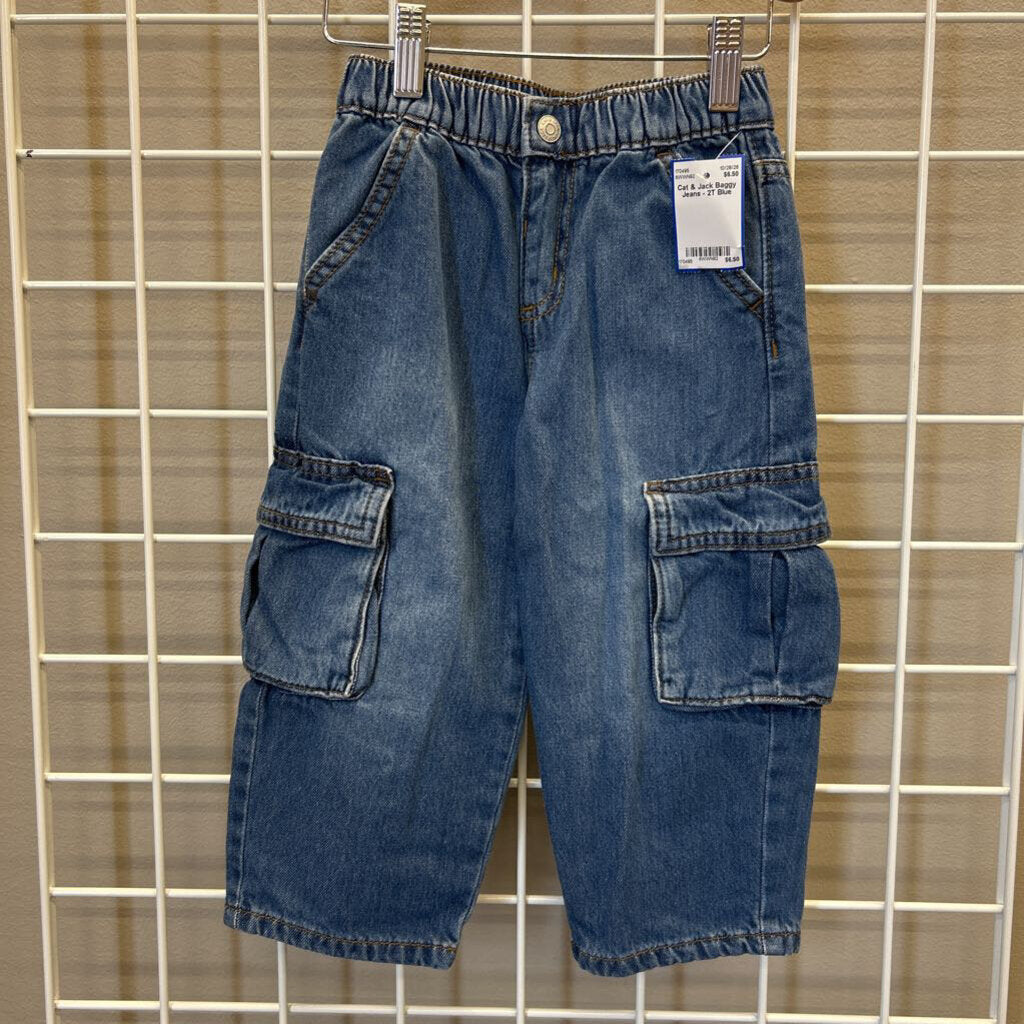 Cat & Jack Baggy Jeans - 2T