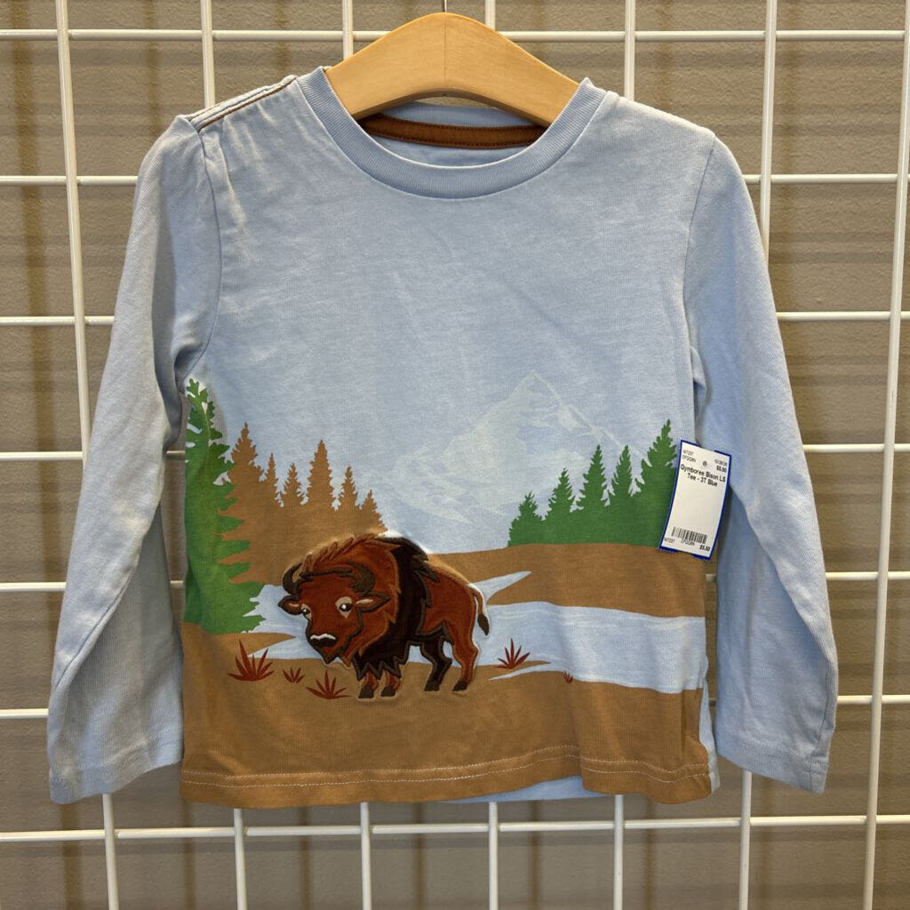 Gymboree Bison LS Tee - 3T