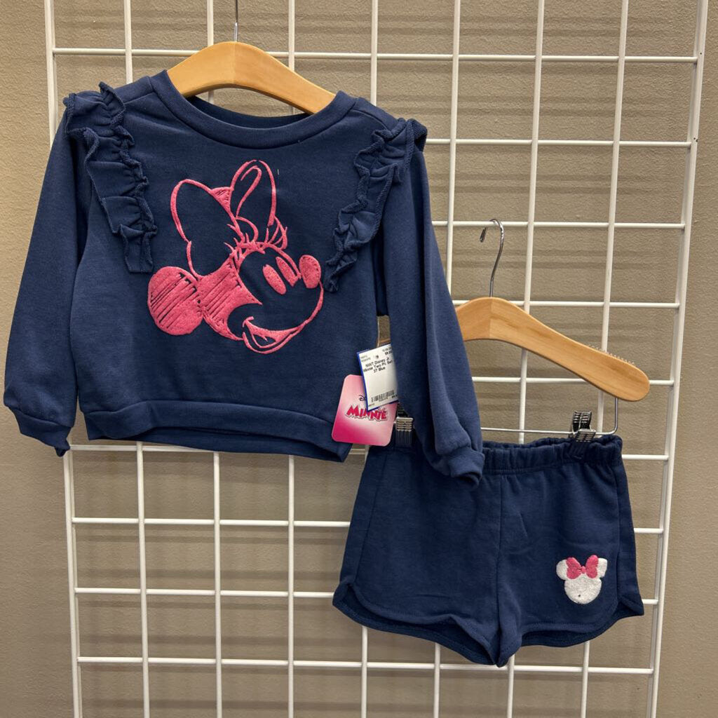 NWT Disney Jr. Minnie Two Pc Set - 3T