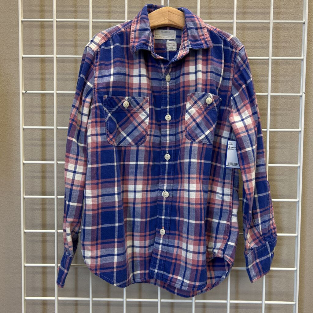 Crewcuts Plaid LS Button Up - 10