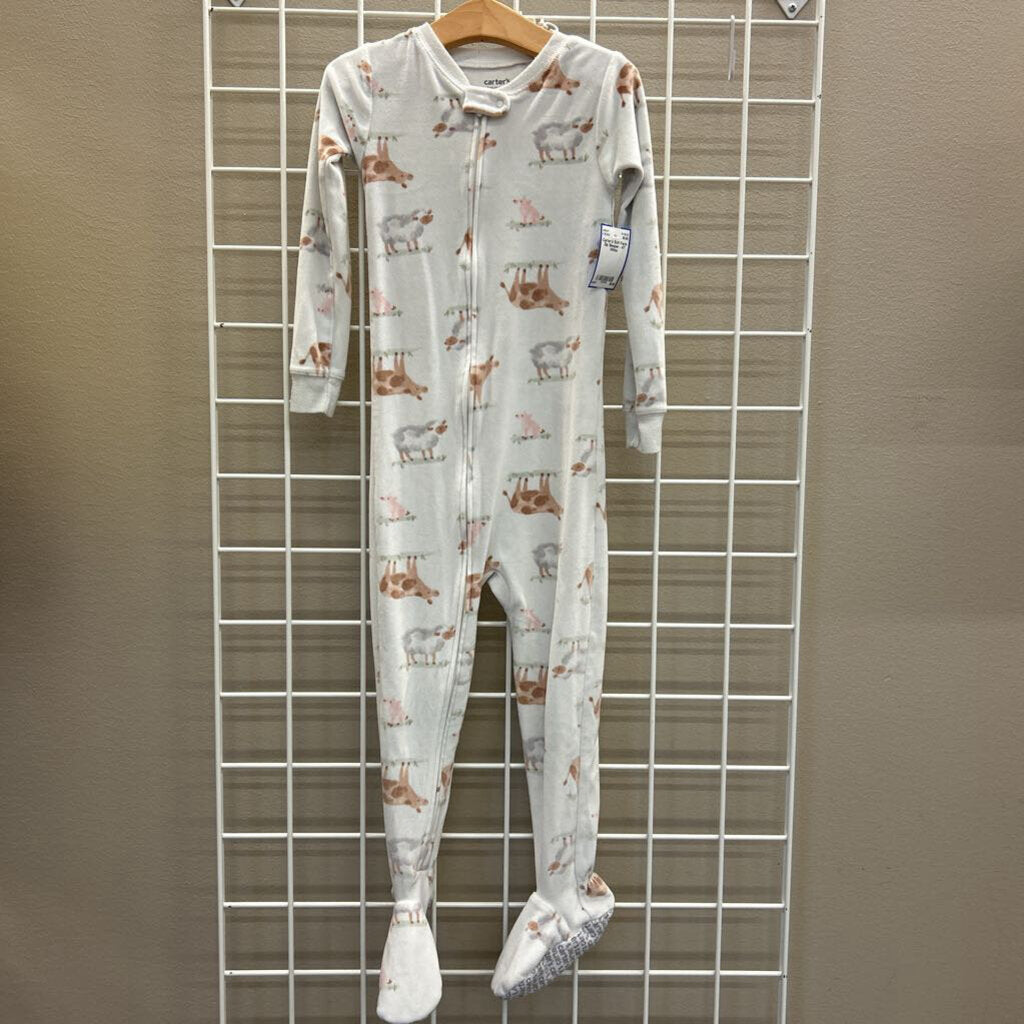 Carter's Soft Farm Zip Sleeper - 4T