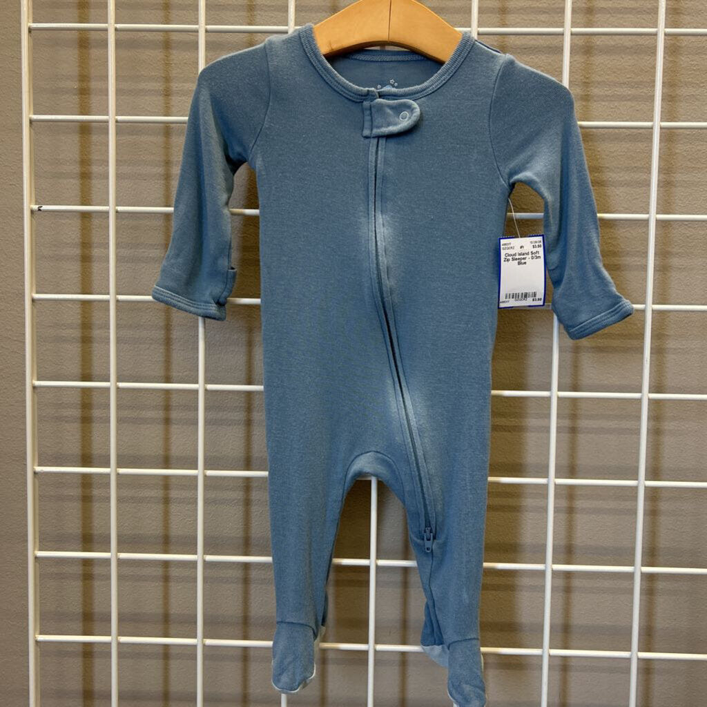 Cloud Island Soft Zip Sleeper - 0/3m