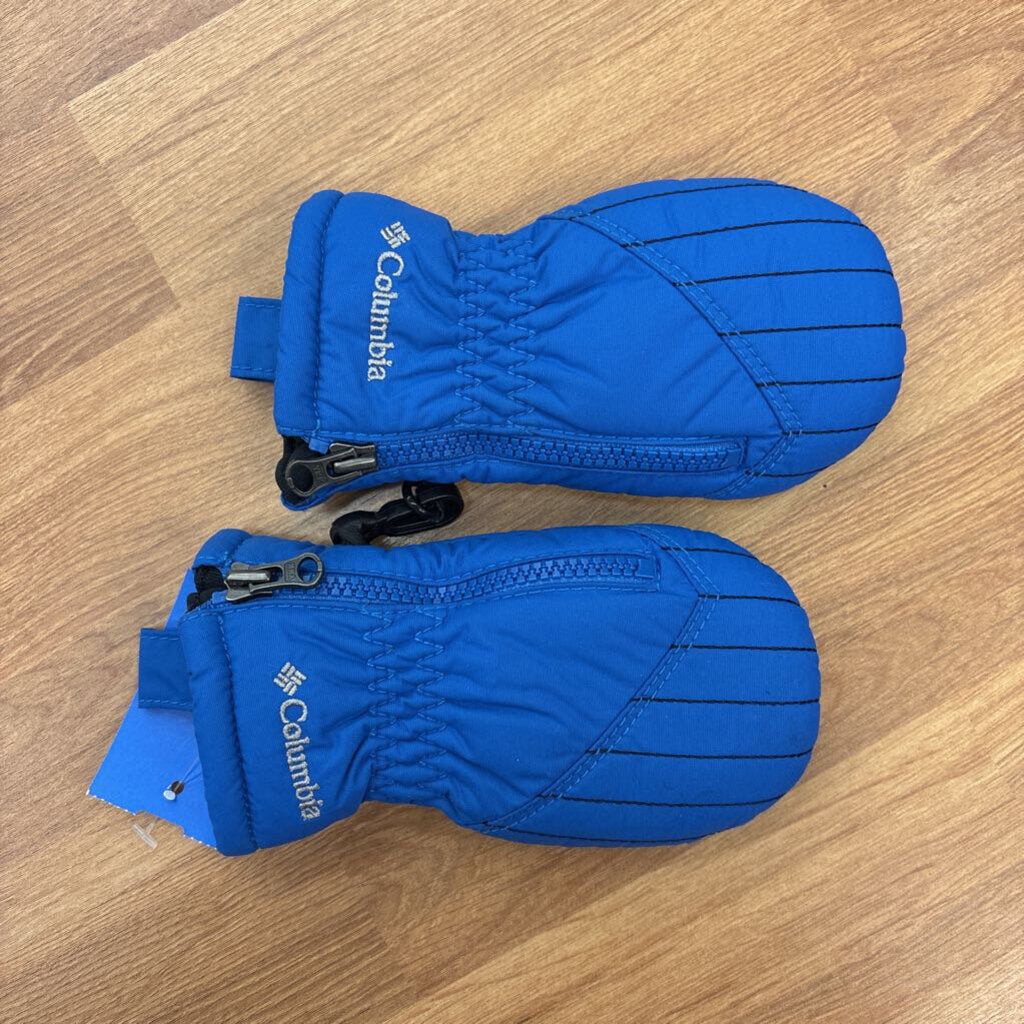 Columbia Blue Snow Mittens - Infant O/S
