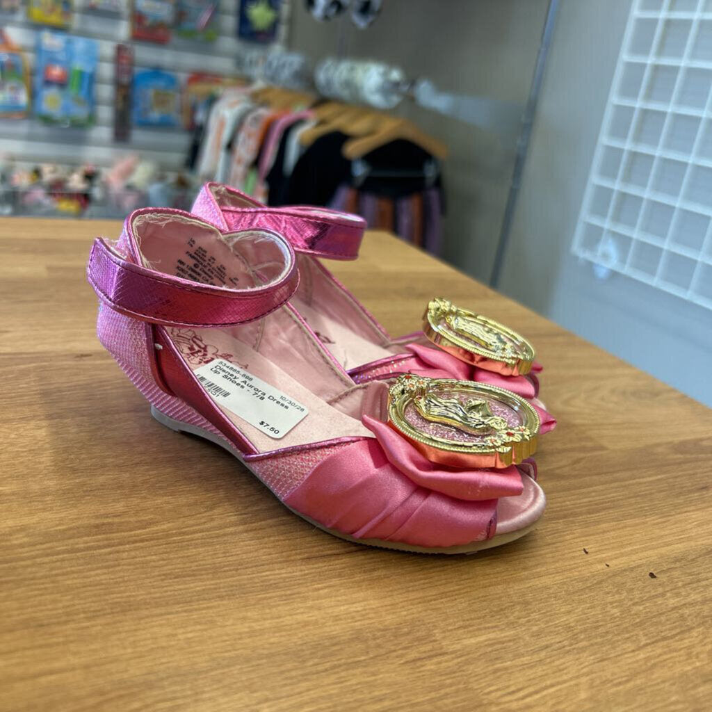 Disney Aurora Dress Up Shoes - 7/8