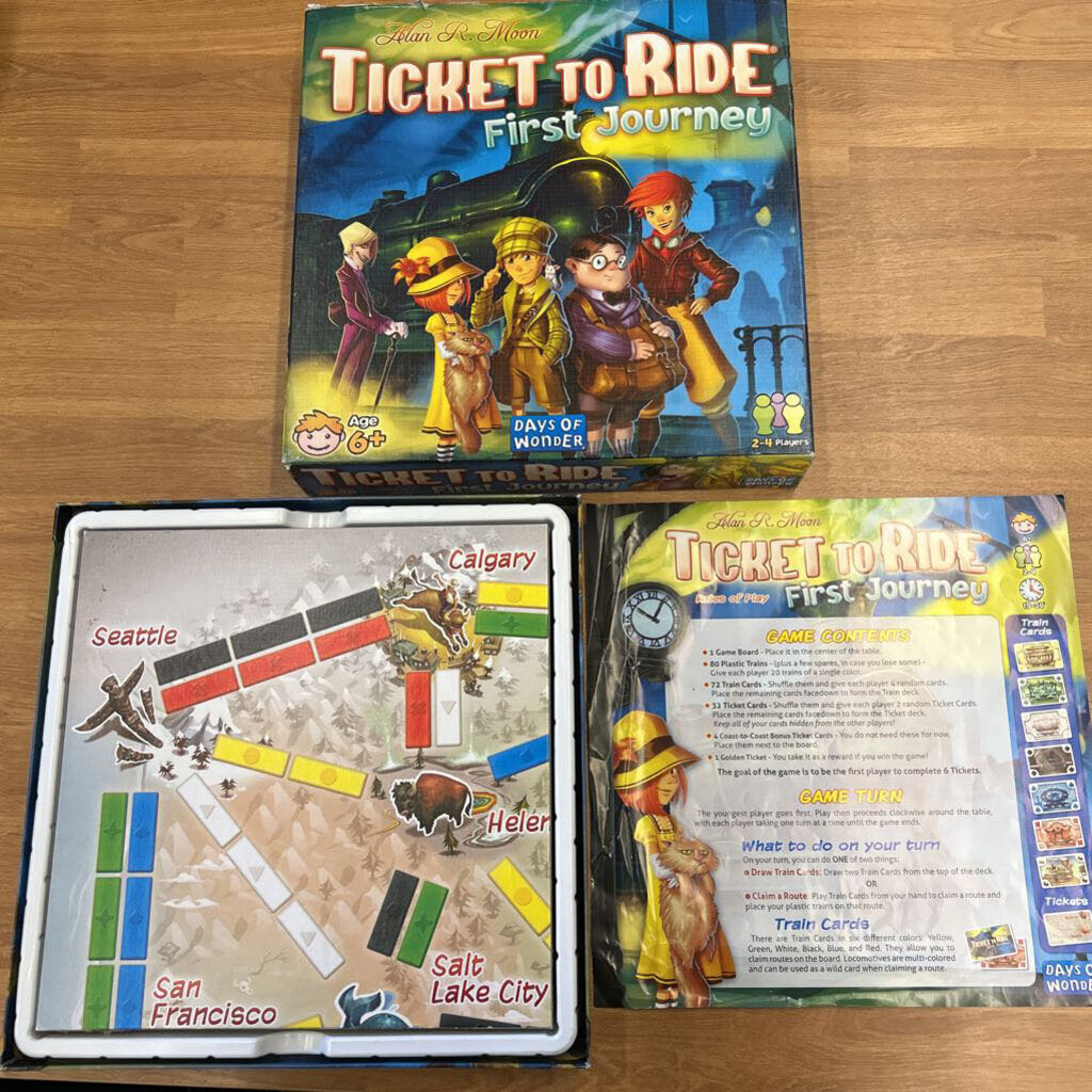 Ticket To Ride First Journey